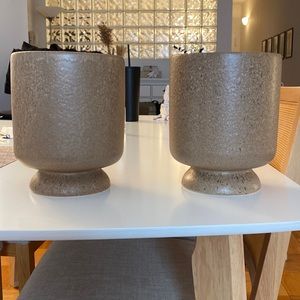 Never Used Studio Mcgee Camel Large Vase